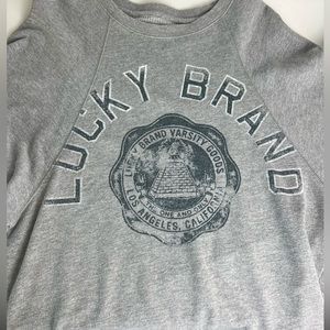 Womens Lucky Brand Crew neck sweater